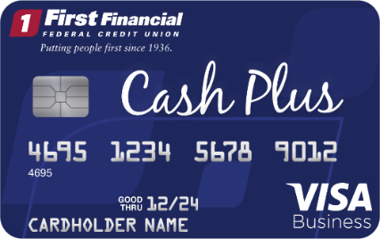 VISA business cash plus card