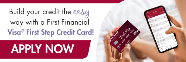 VISA First Step Credit Card | First Federal Financial Credit Union